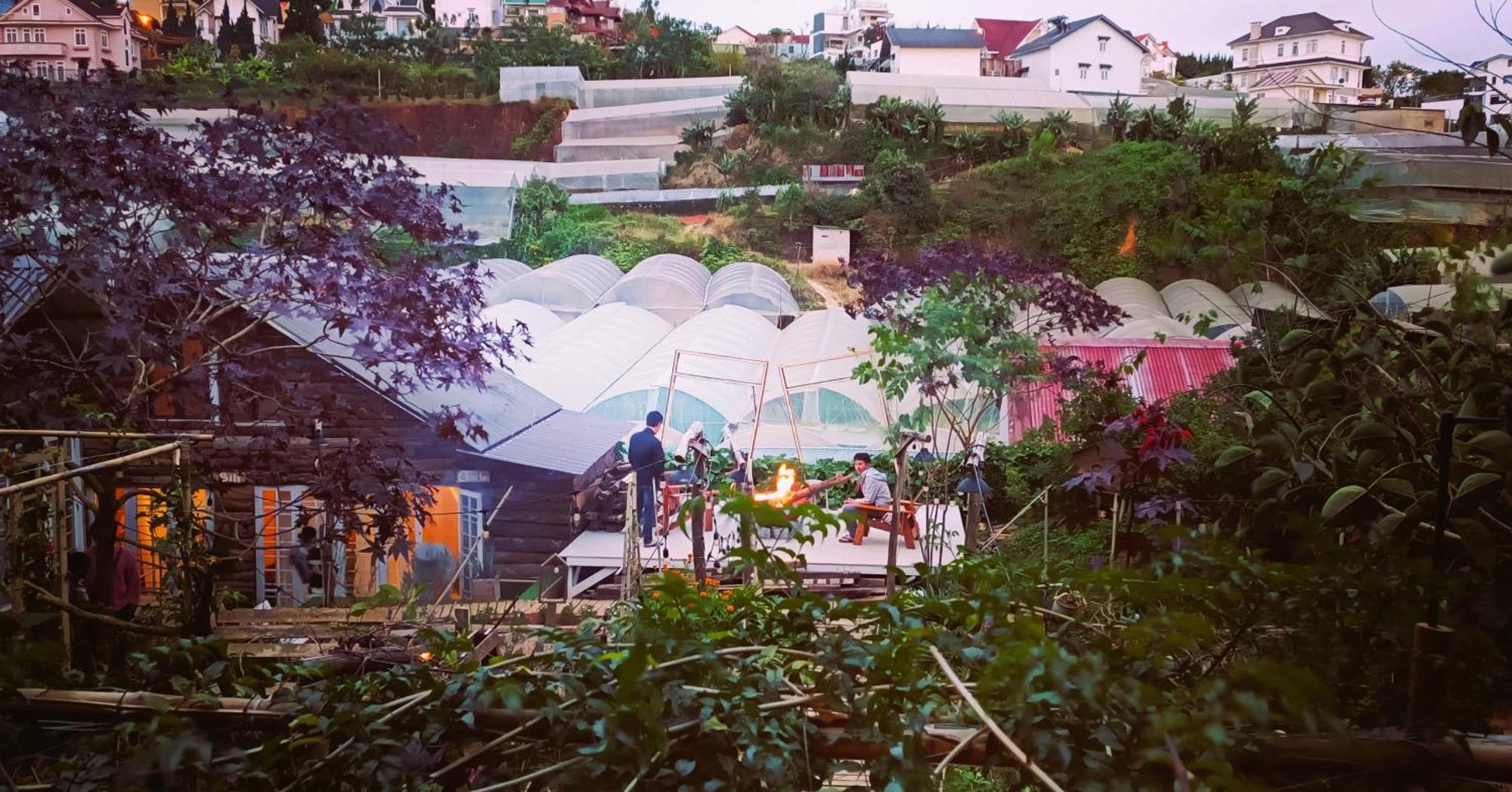 Ferienwohnung The Burrow Dalat Exterior foto